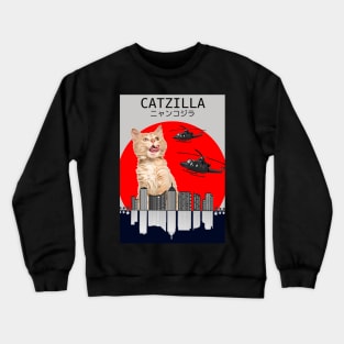 CATZILLA - GINGER CAT Crewneck Sweatshirt